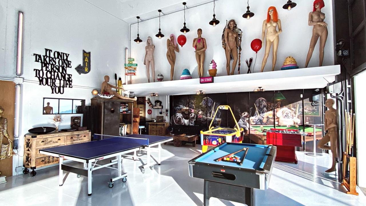 Ibiza Style Barcelona Luxury Villa Badalona Kültér fotó
